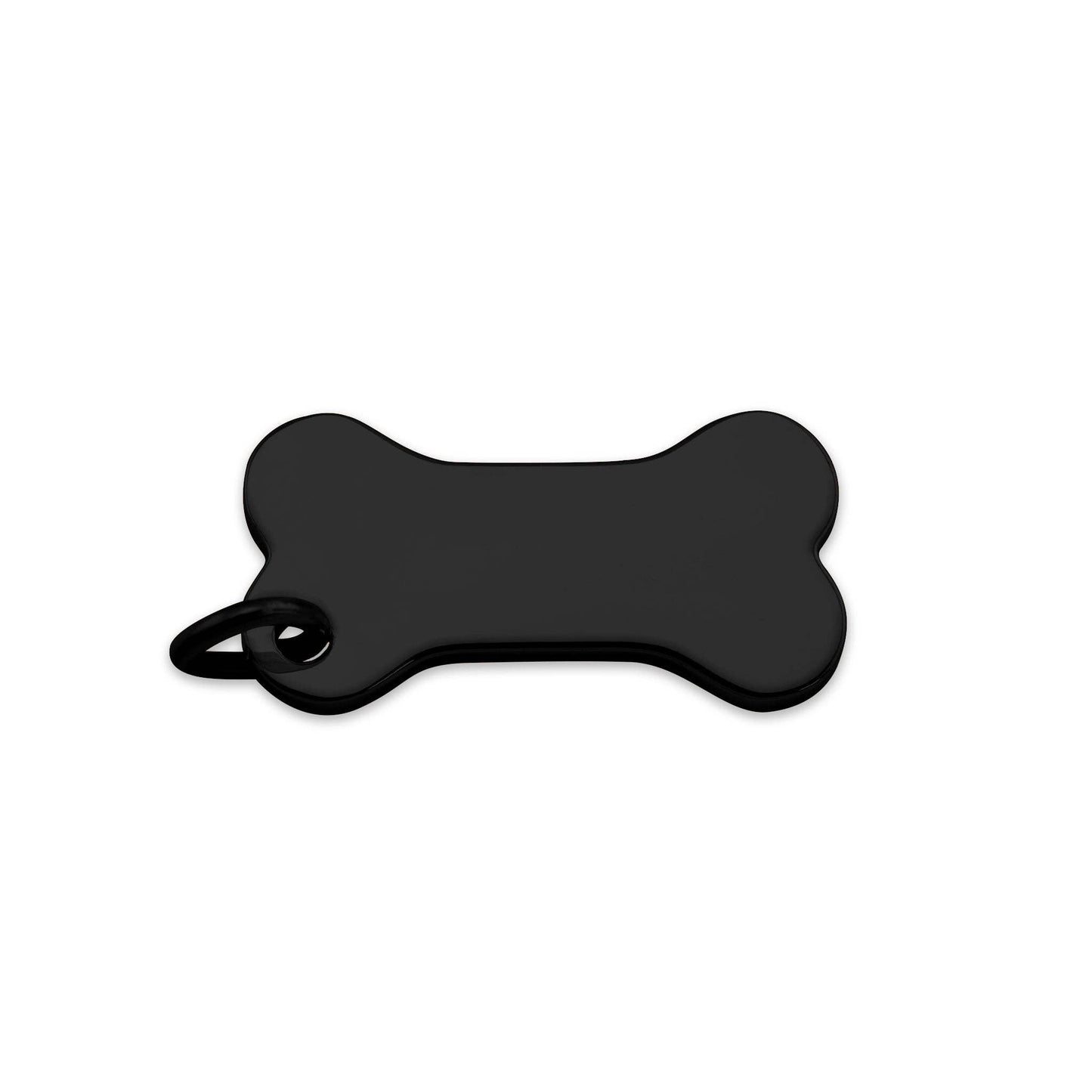 Stainless Steel PVD Coated Dog Bone Pendant