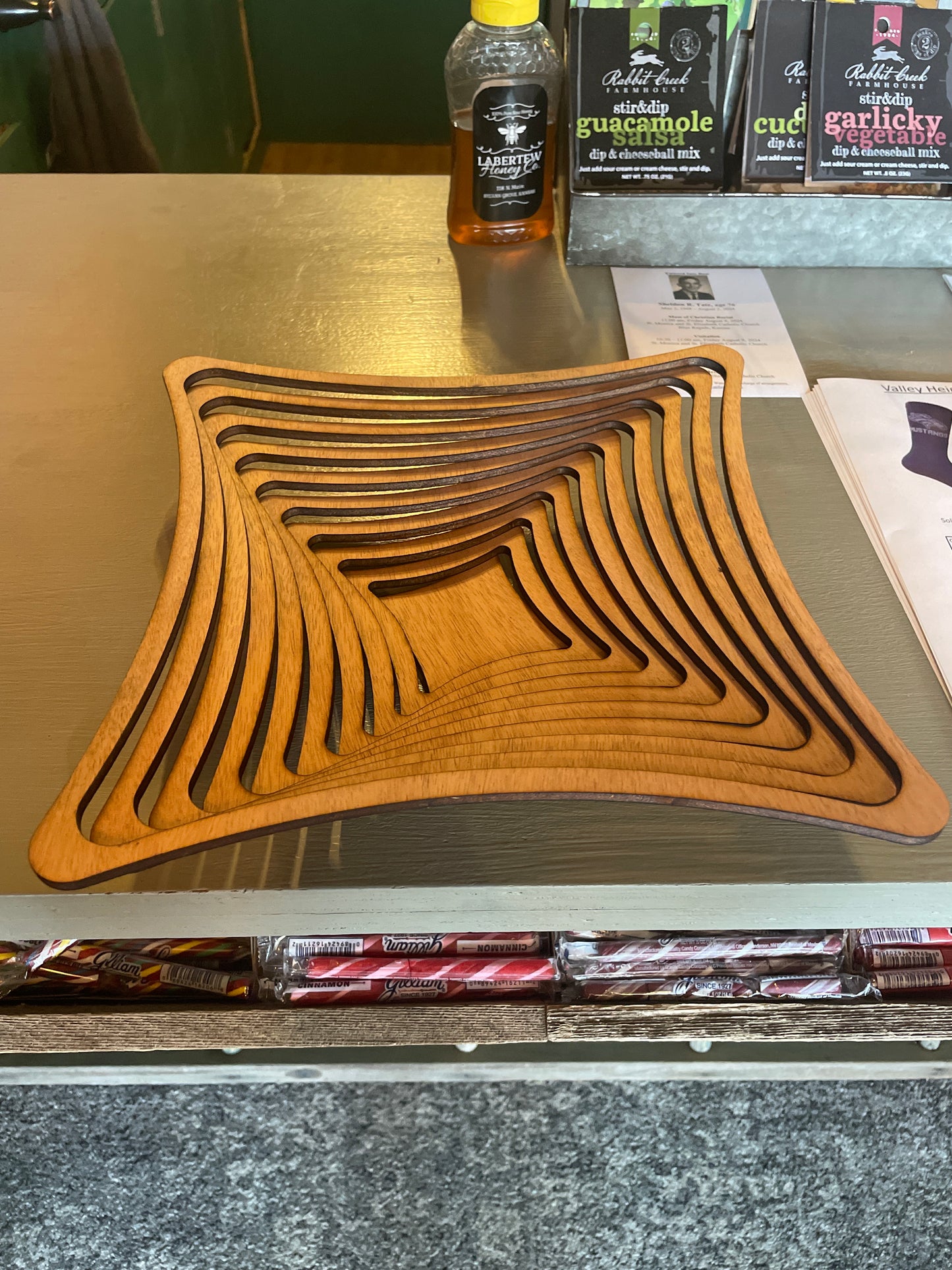 Wooden Fruit Bowl