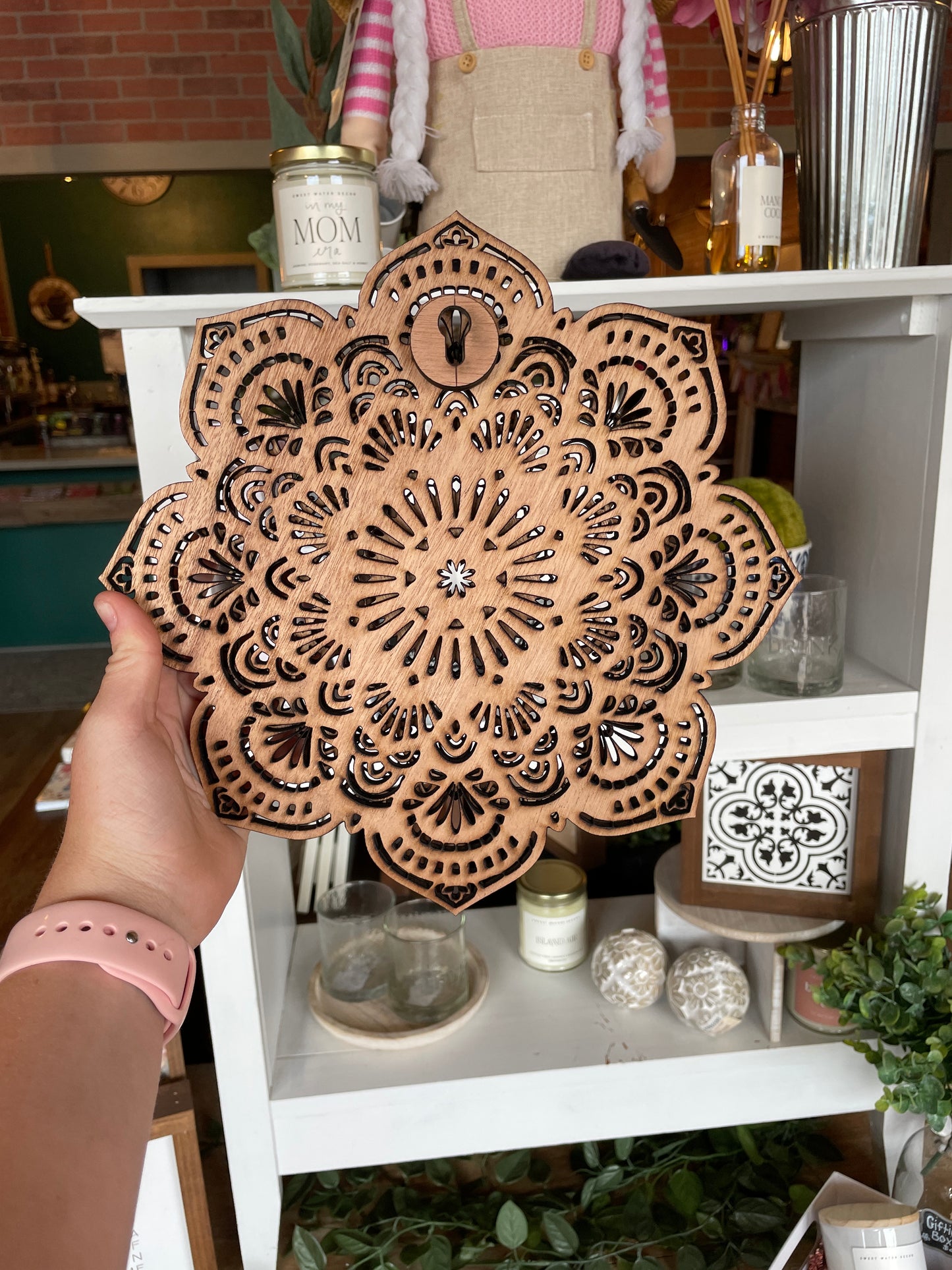 Hanging Mandala Flower, Decorative