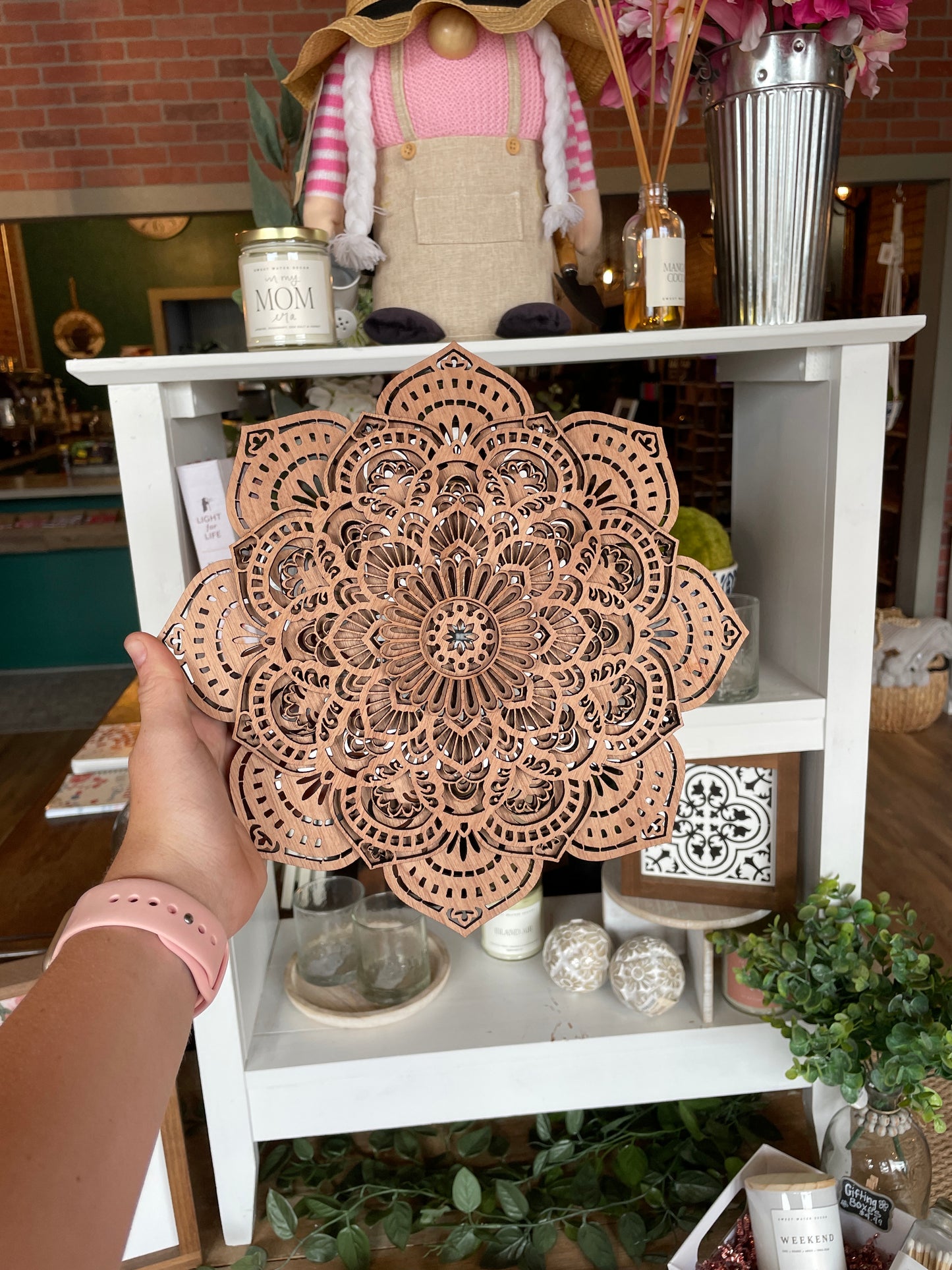 Hanging Mandala Flower, Decorative