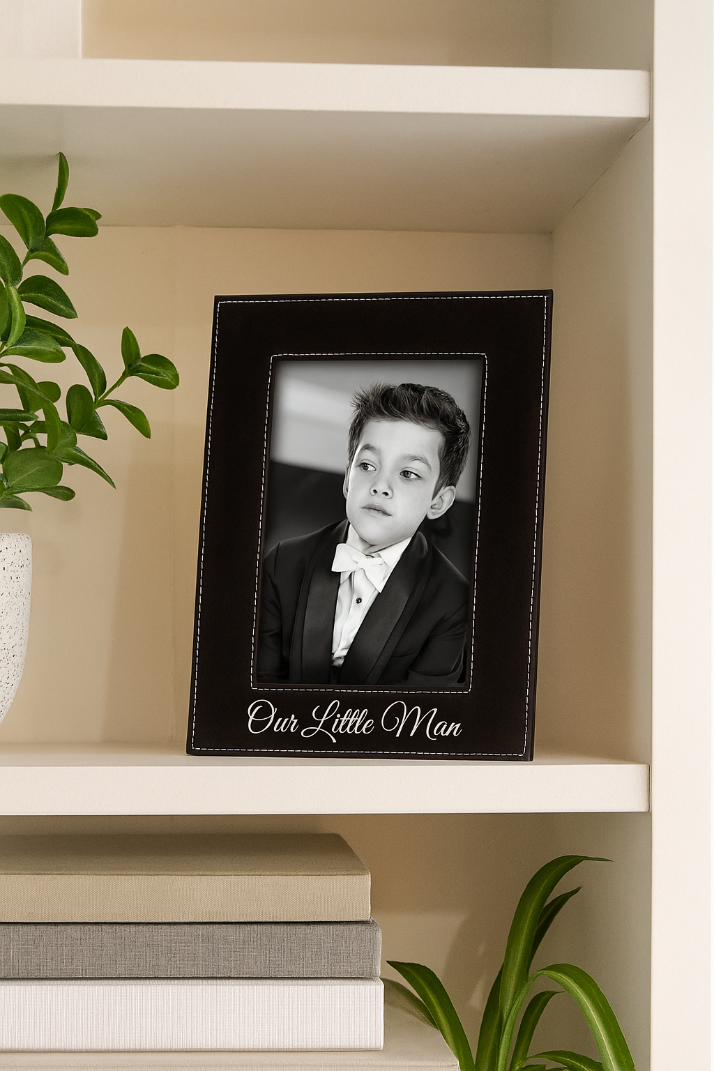 Leatherette Engraved Frame