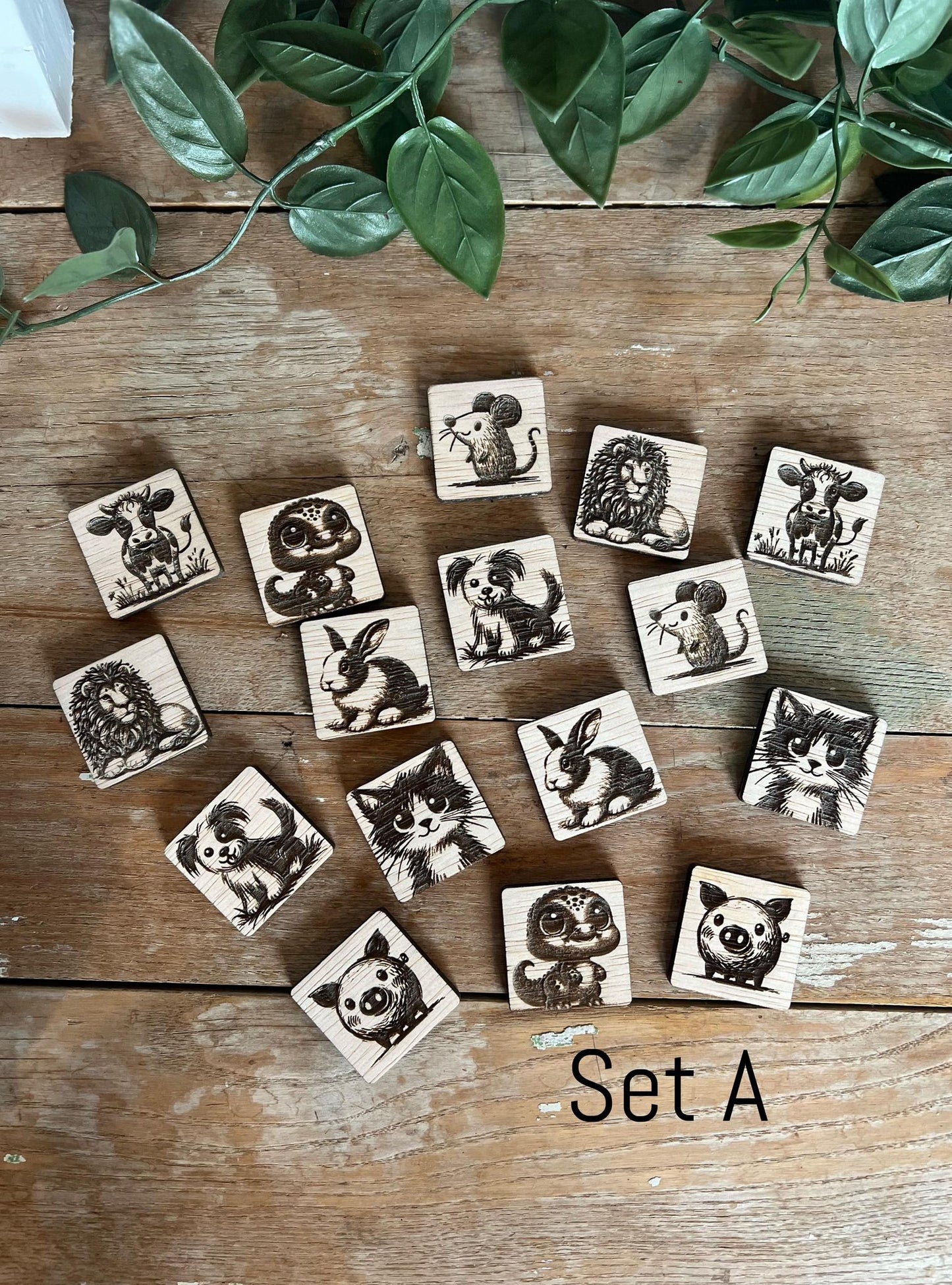 Wood Matching Game
