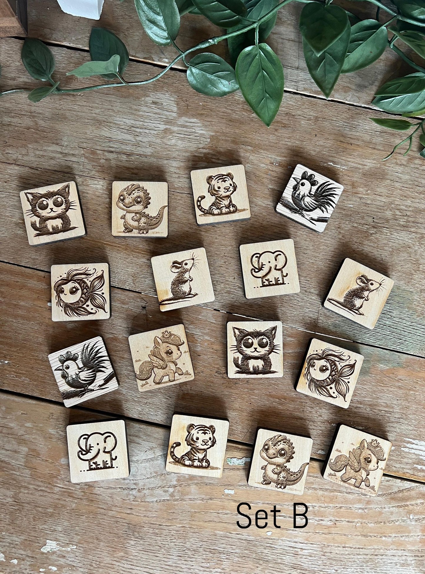 Wood Matching Game