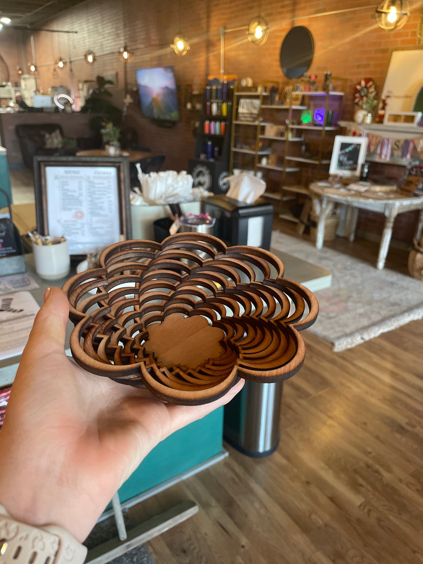 Wooden Fruit Bowl