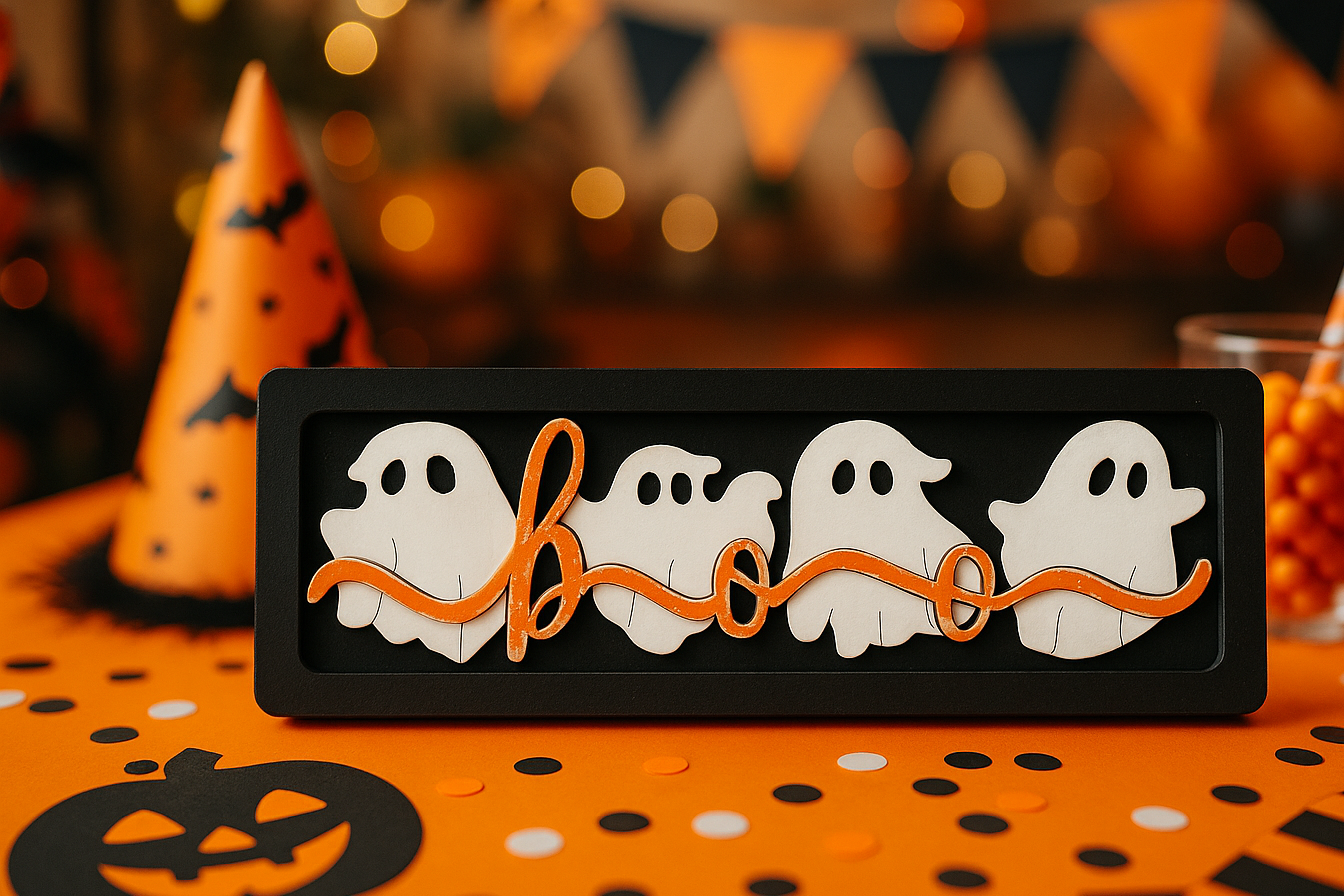 Boo Stand Sign
