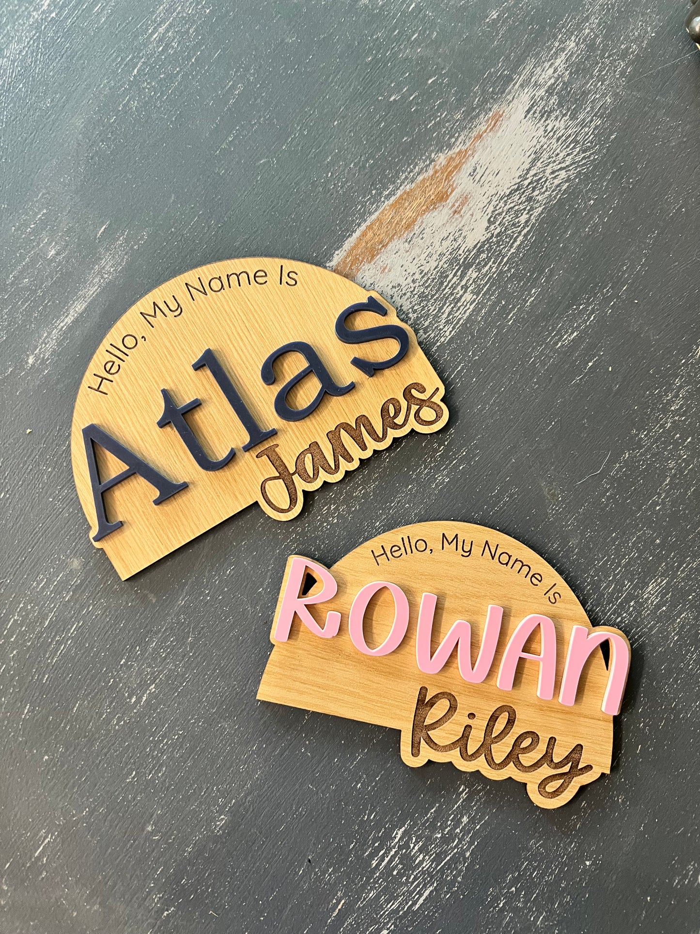 Baby Name Photo Prop Sign