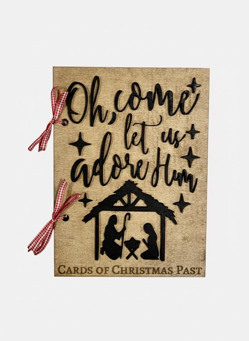 Card of Christmas Past Book