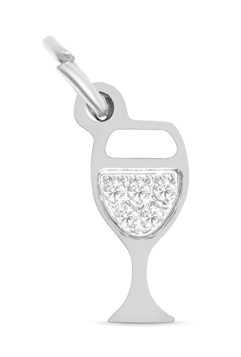 Wine Glass Charm