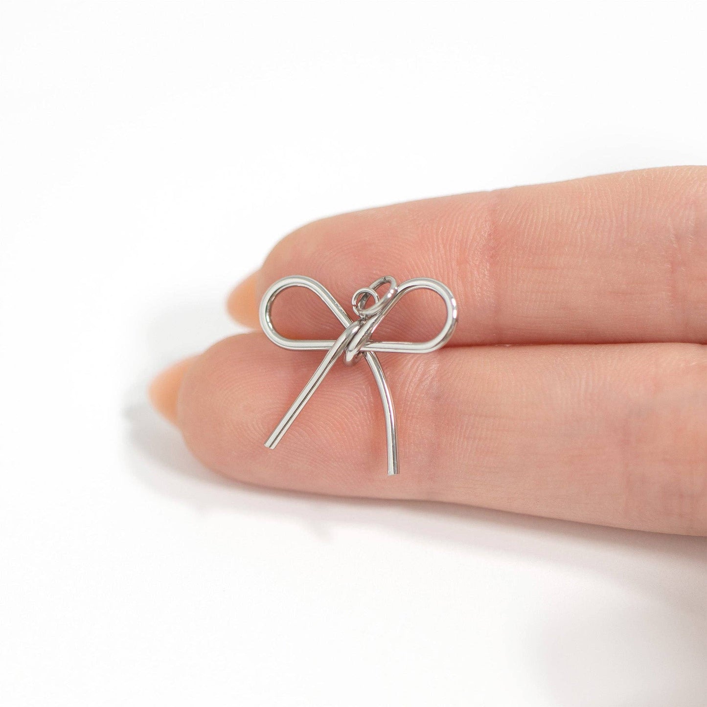 Thin Bow Charm