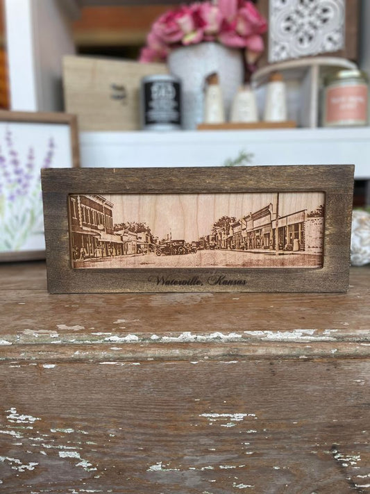 Historic Waterville Engraving