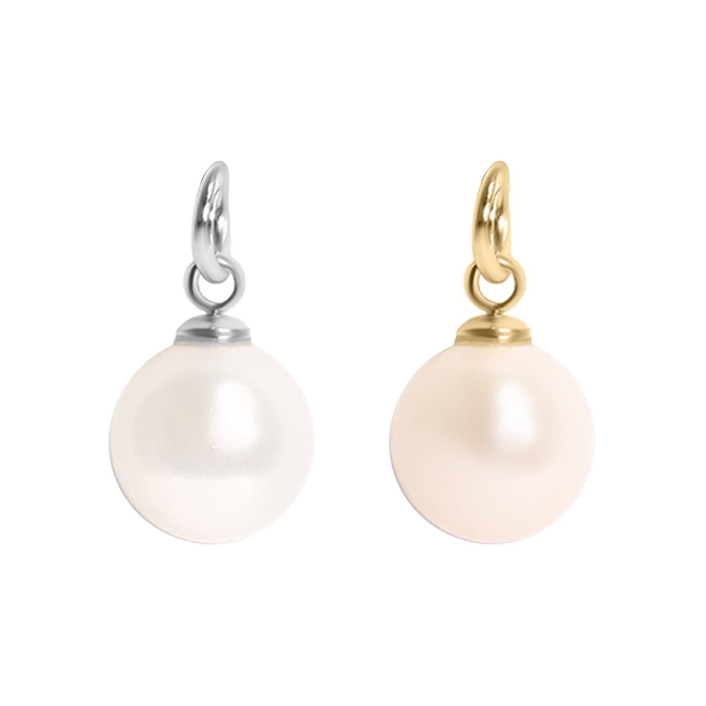 8mm Glass Pearl Charm