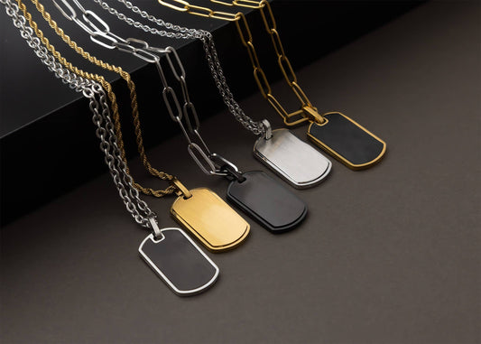 Mini Dog Tag Pendant