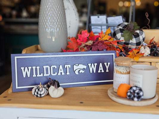 Wildcat Way Sign
