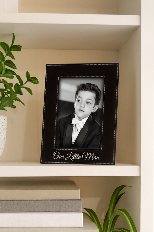 Leatherette Engraved Frame