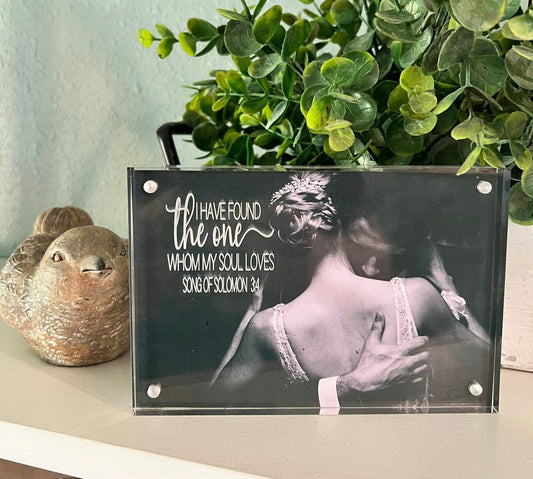 Acrylic Photo Frame