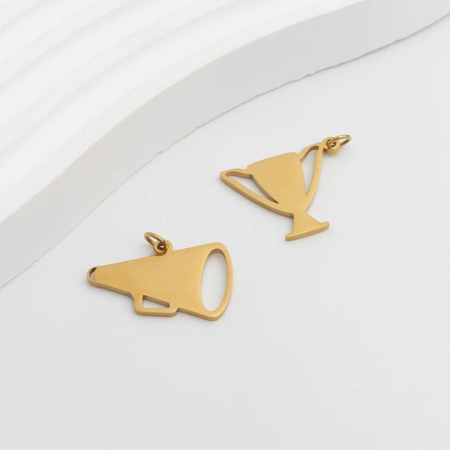 Engravable Megaphone Charm