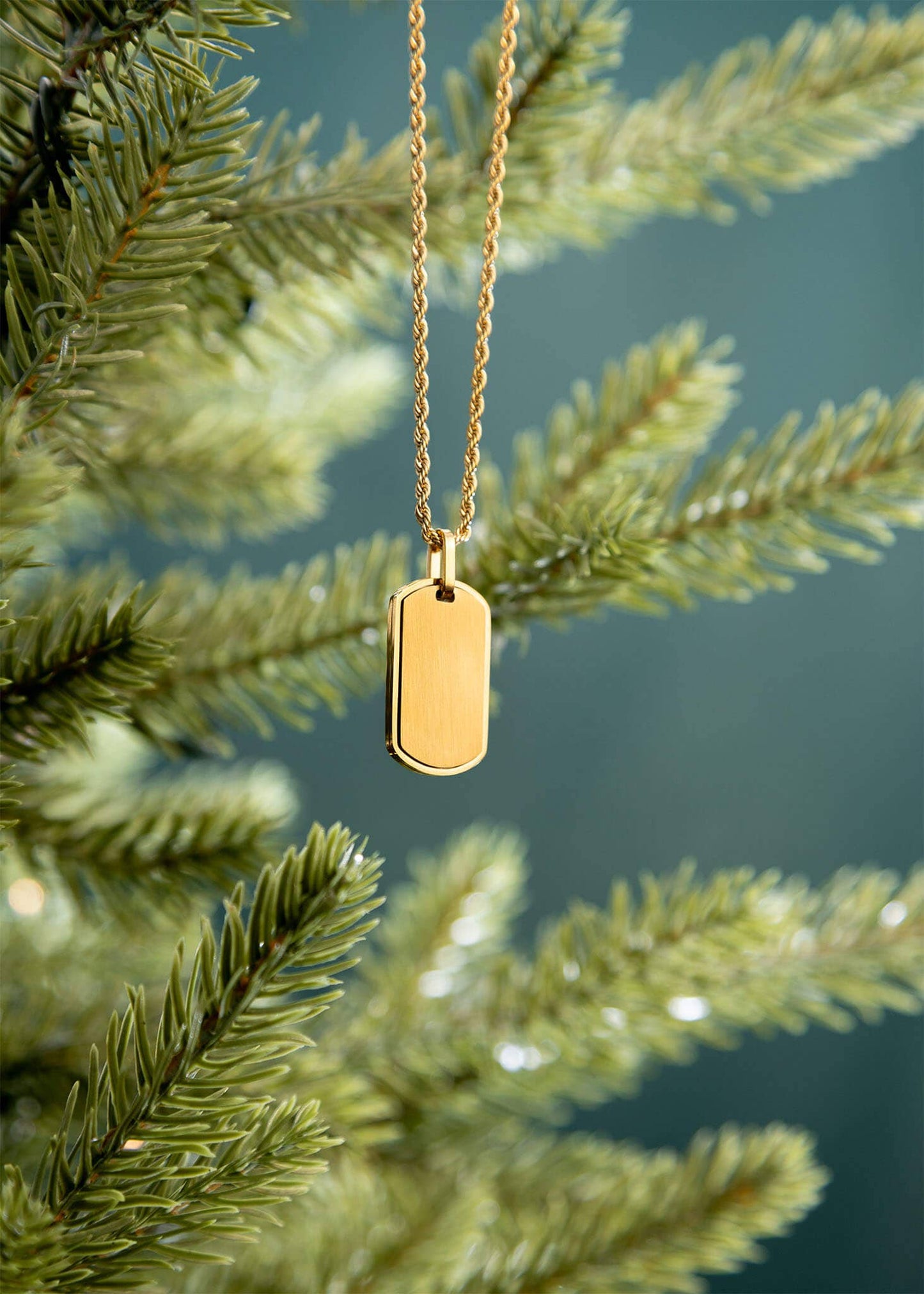 Mini Dog Tag Pendant
