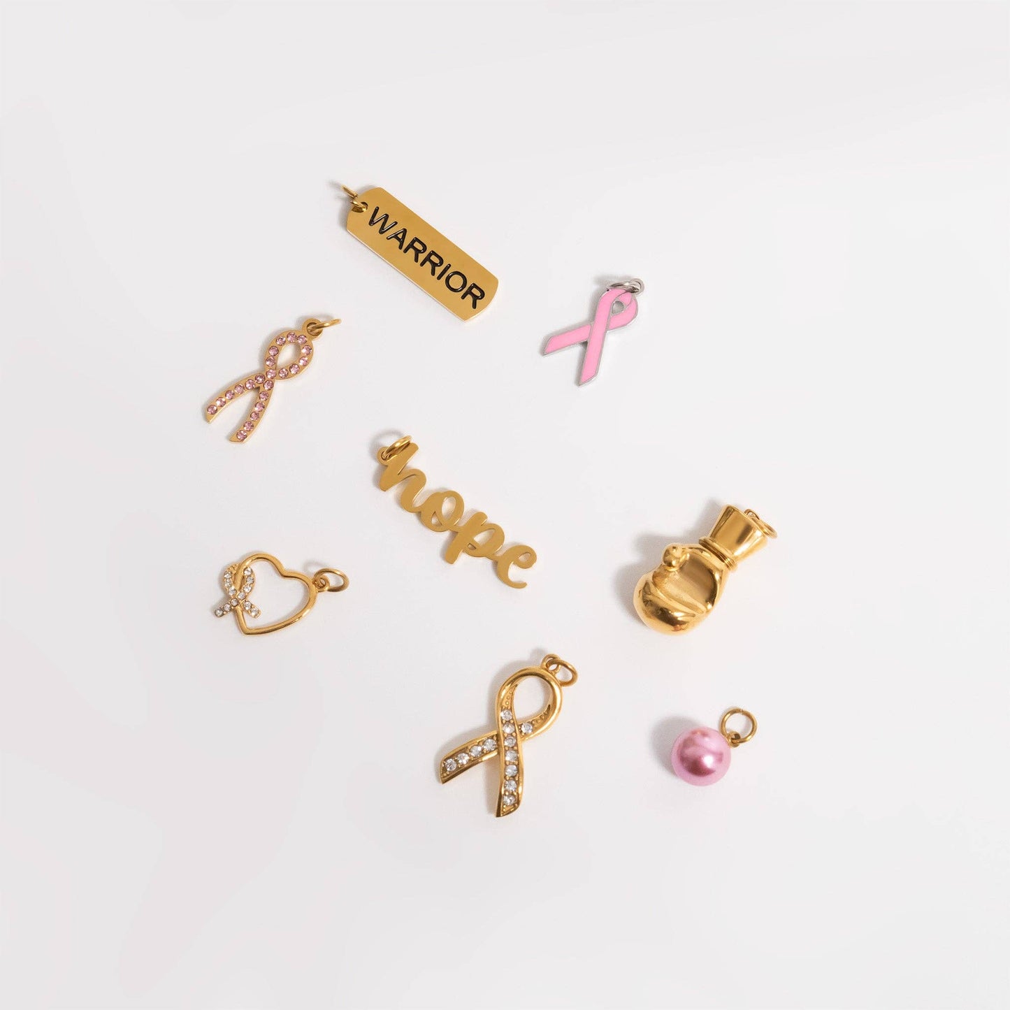 Pink Pearl Charm