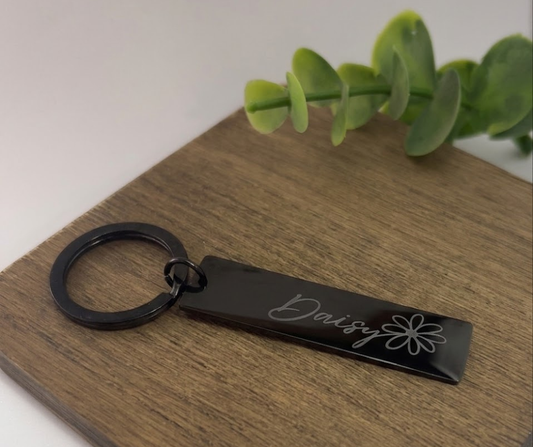 Stainless Steel Blank Keychain Keeper