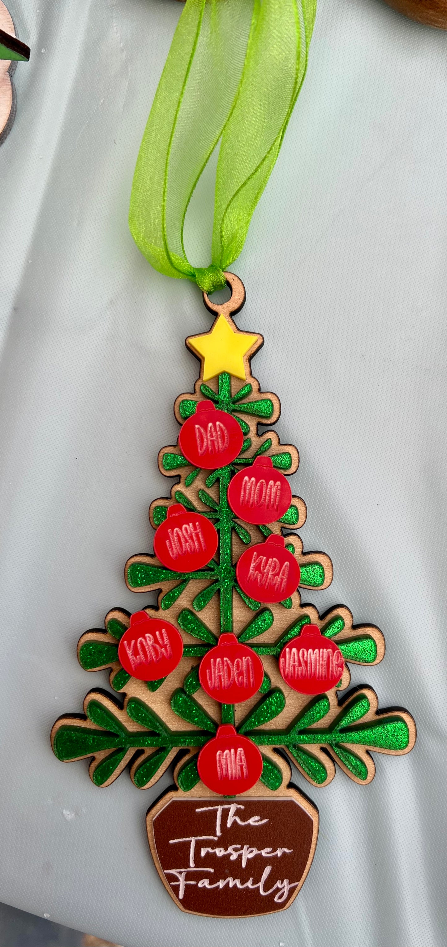 Customized Tree Ornament