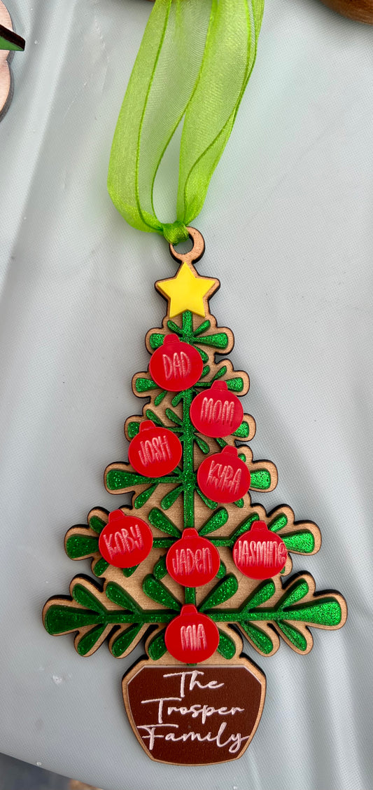 Customized Tree Ornament