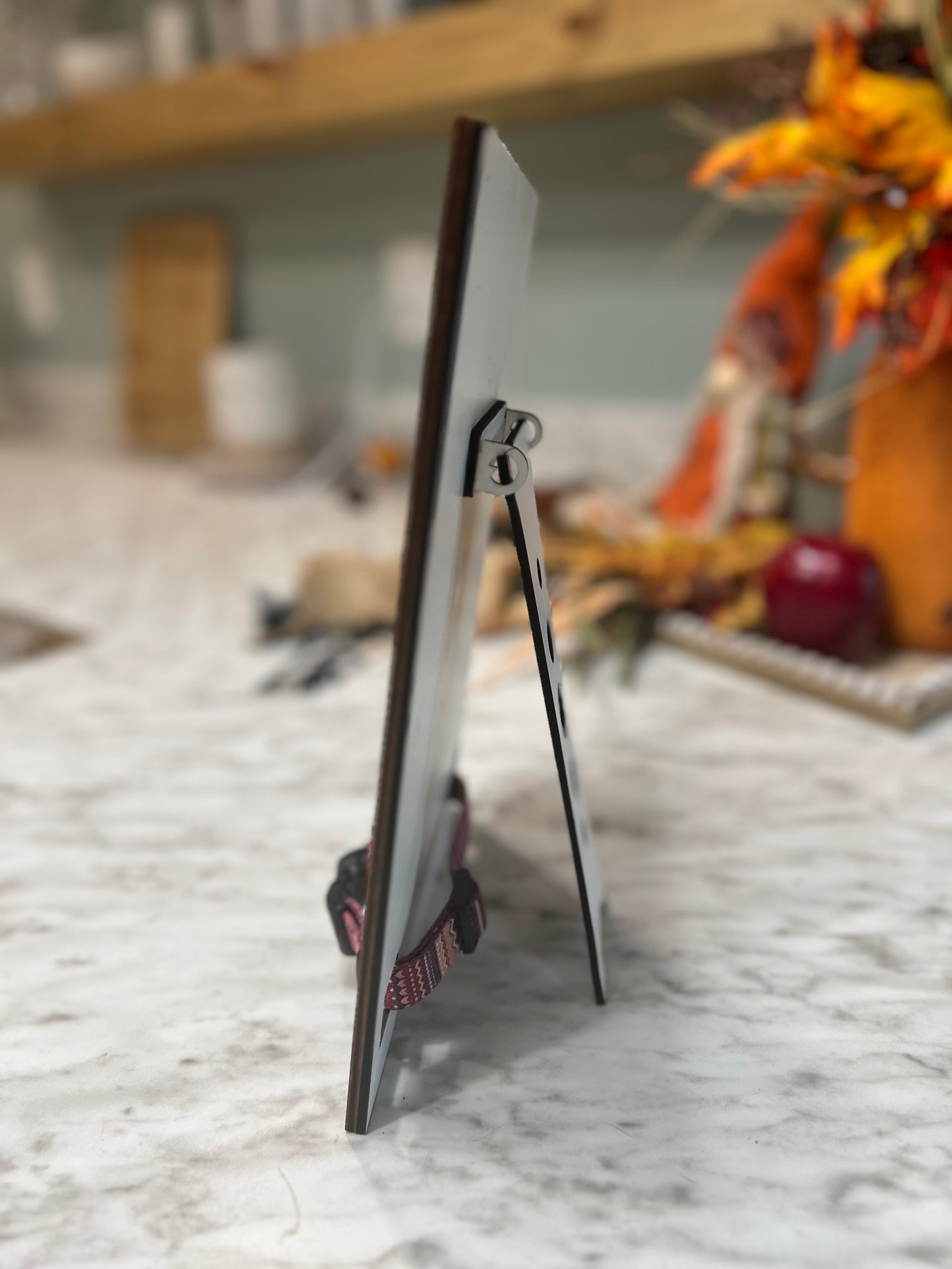 Customized Dog Memorial With Collar Holder