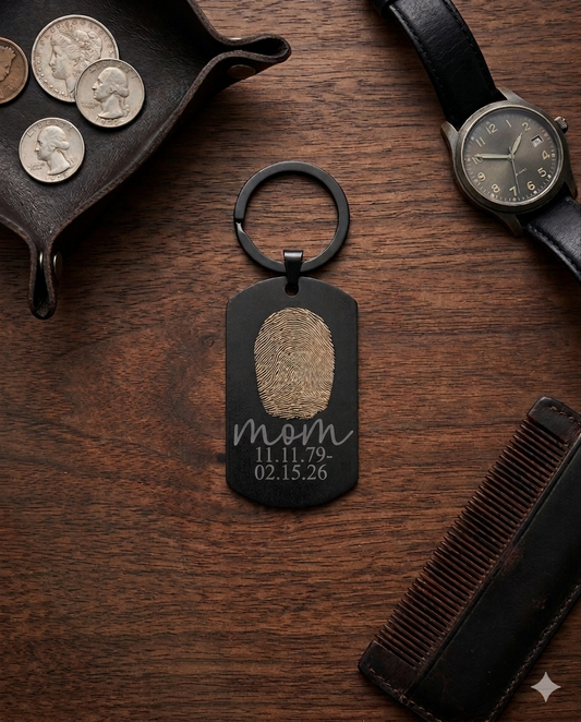 Engravable Dog Tag Pendant