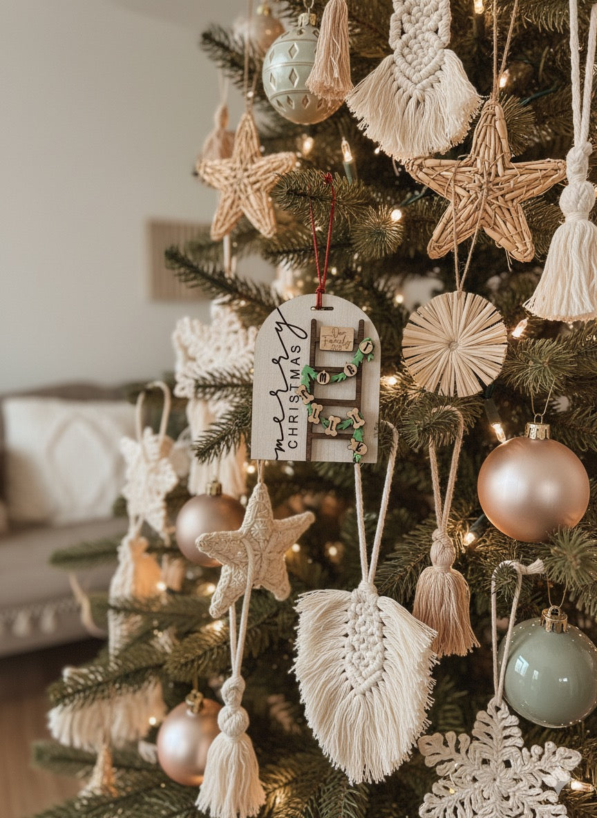 Christmas Ladder Ornament