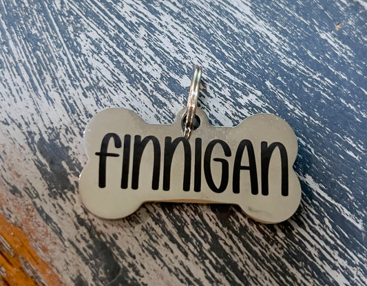 Signature Stainless Steel Engravable Pet ID Tags