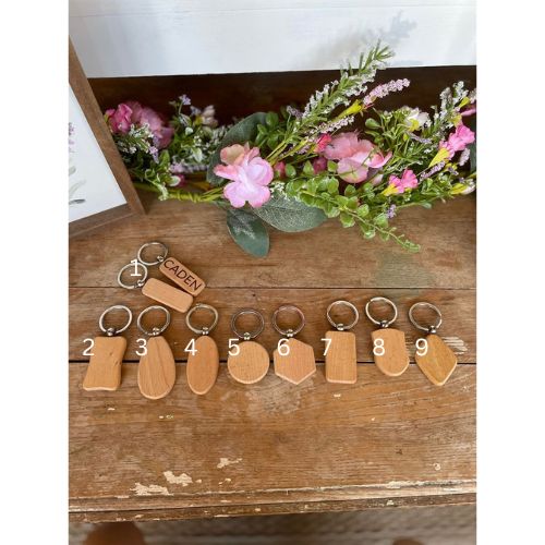 Wooden Key Chain