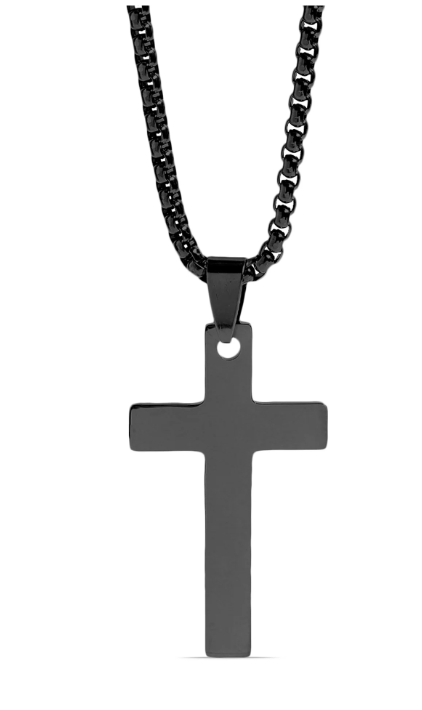 Engravable Cross Necklace