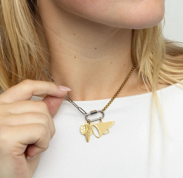 Track Shoe Charm