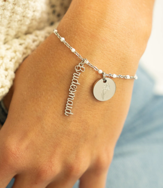 Bridesmaid Charm