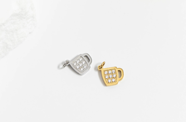 Coffee Cup Charm