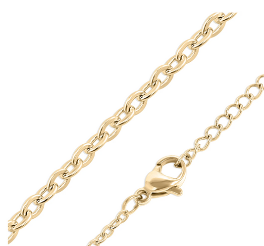 Coated Loop Keeper Chain