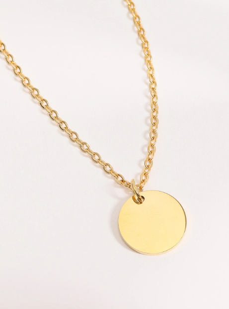 Blank Round Pendant Charm