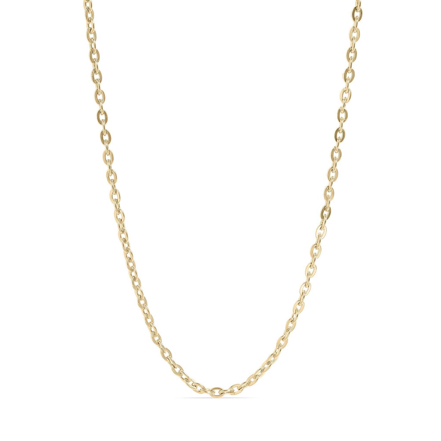 Flat Oval Loop Chain