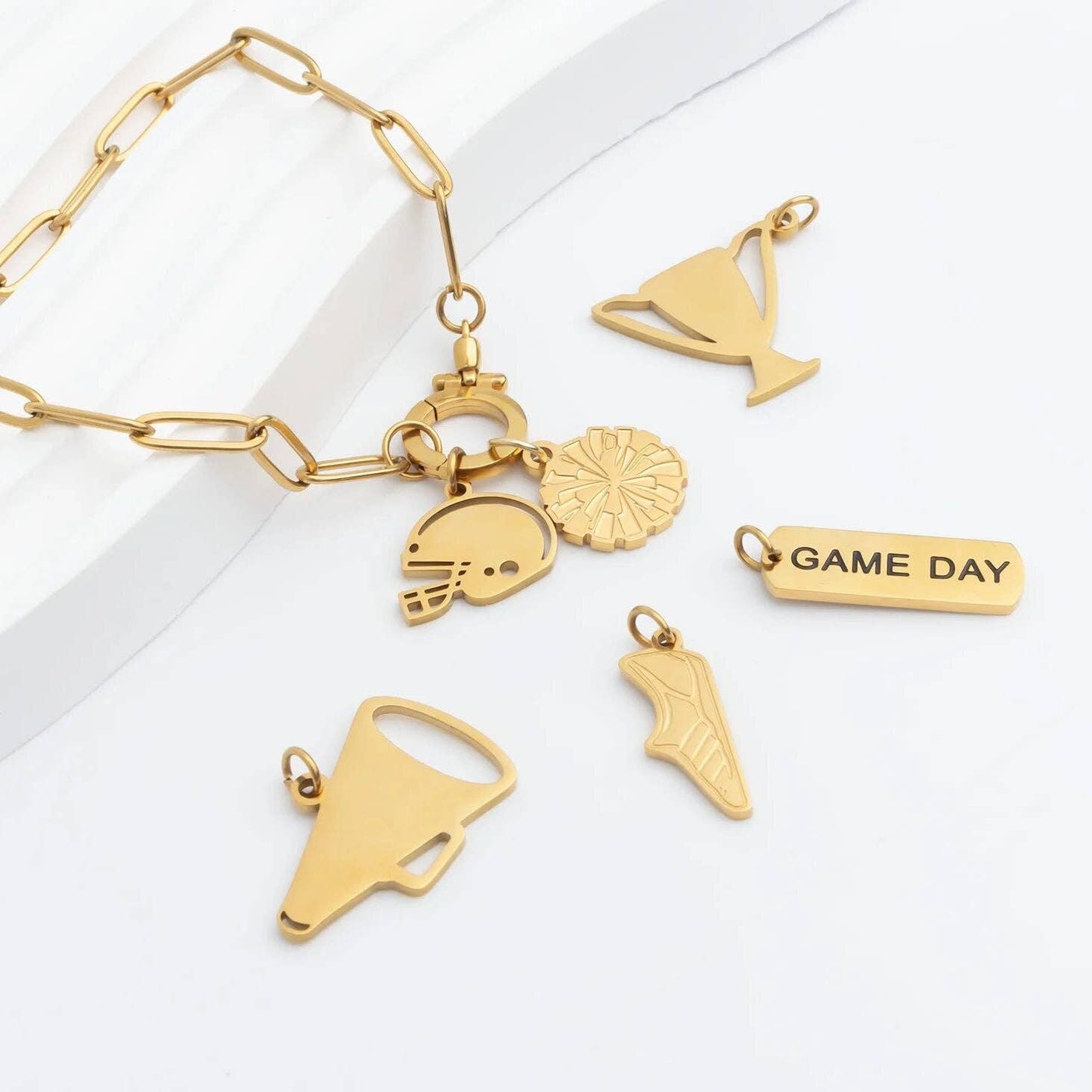 Engravable Megaphone Charm