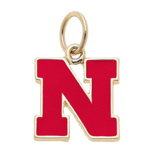 Nebraska Cornhuskers Enamel Logo Charm