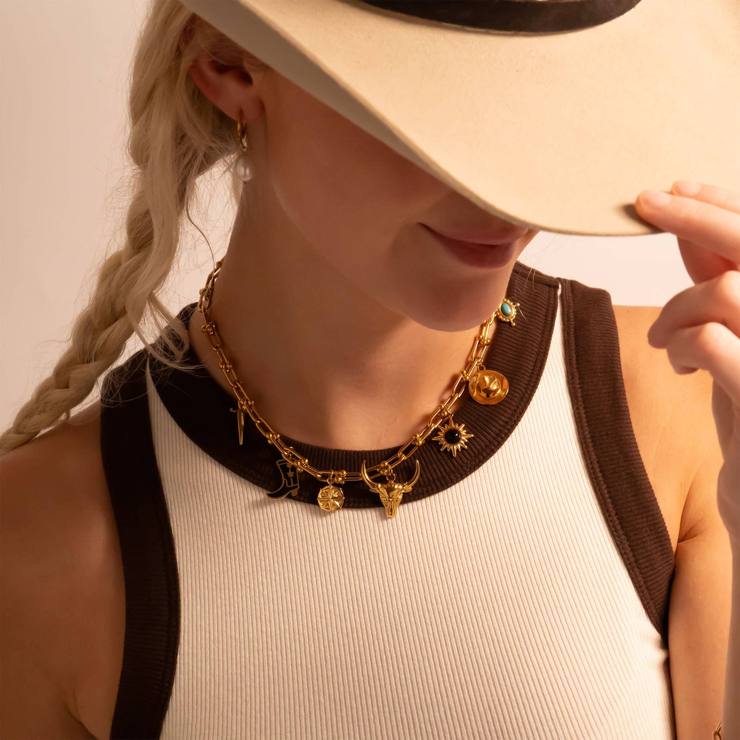 Cowboy Hat Charm