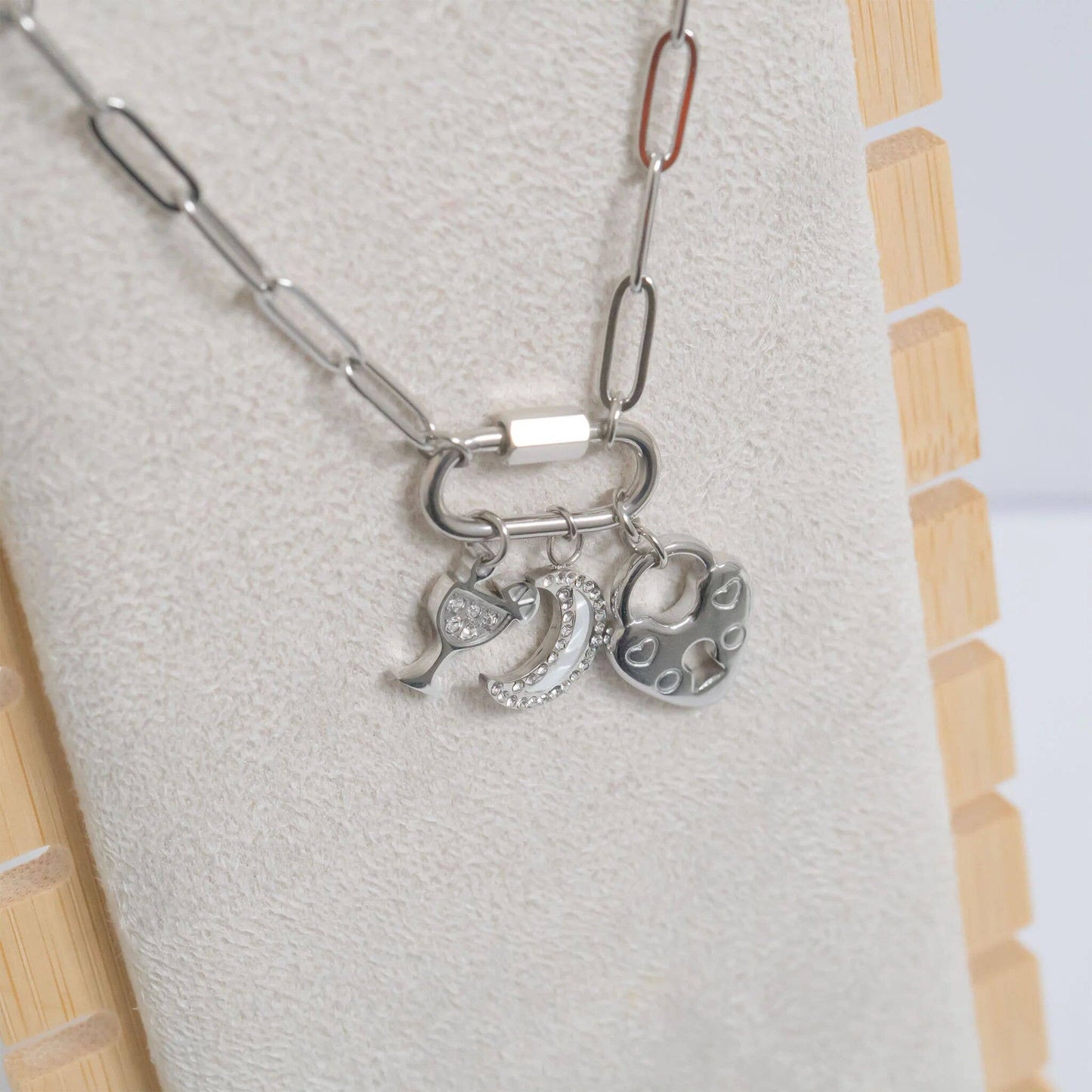 18K Gold PVD Stainless Steel Margarita Charm