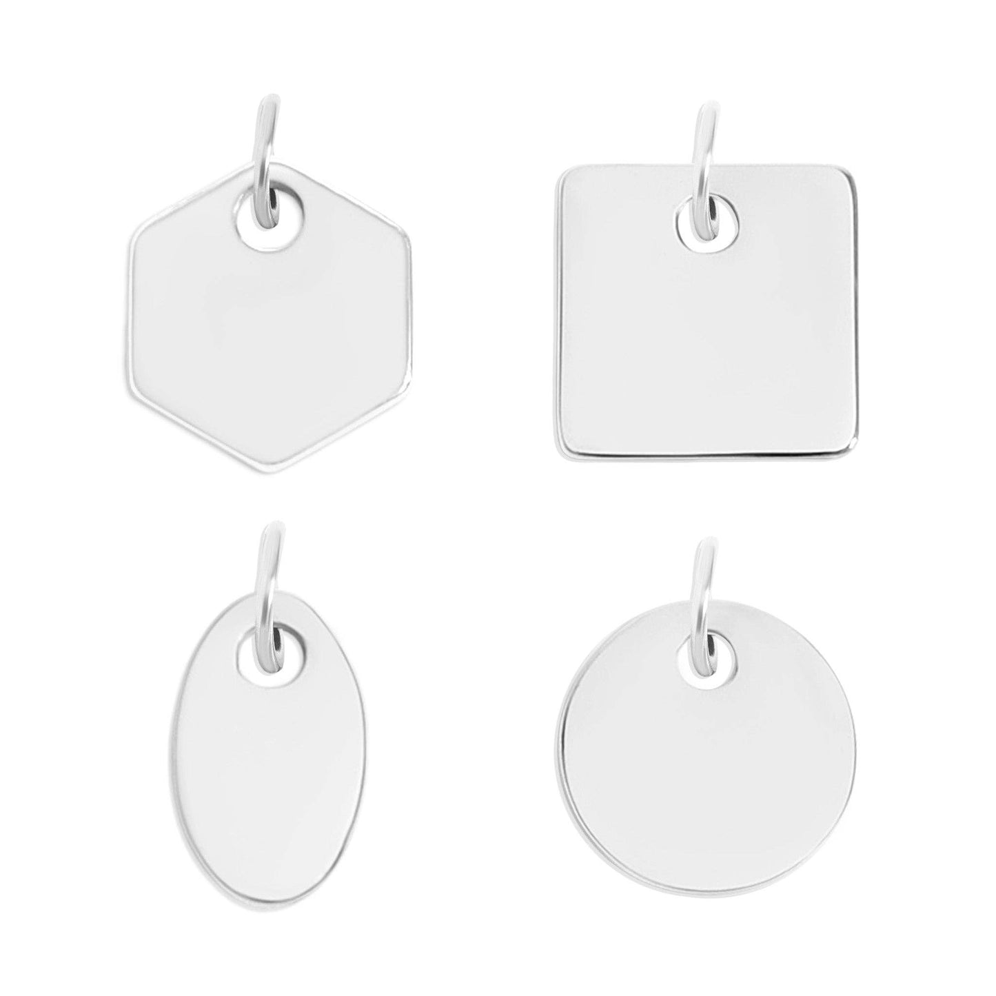 Engravable Mini Shape Charm