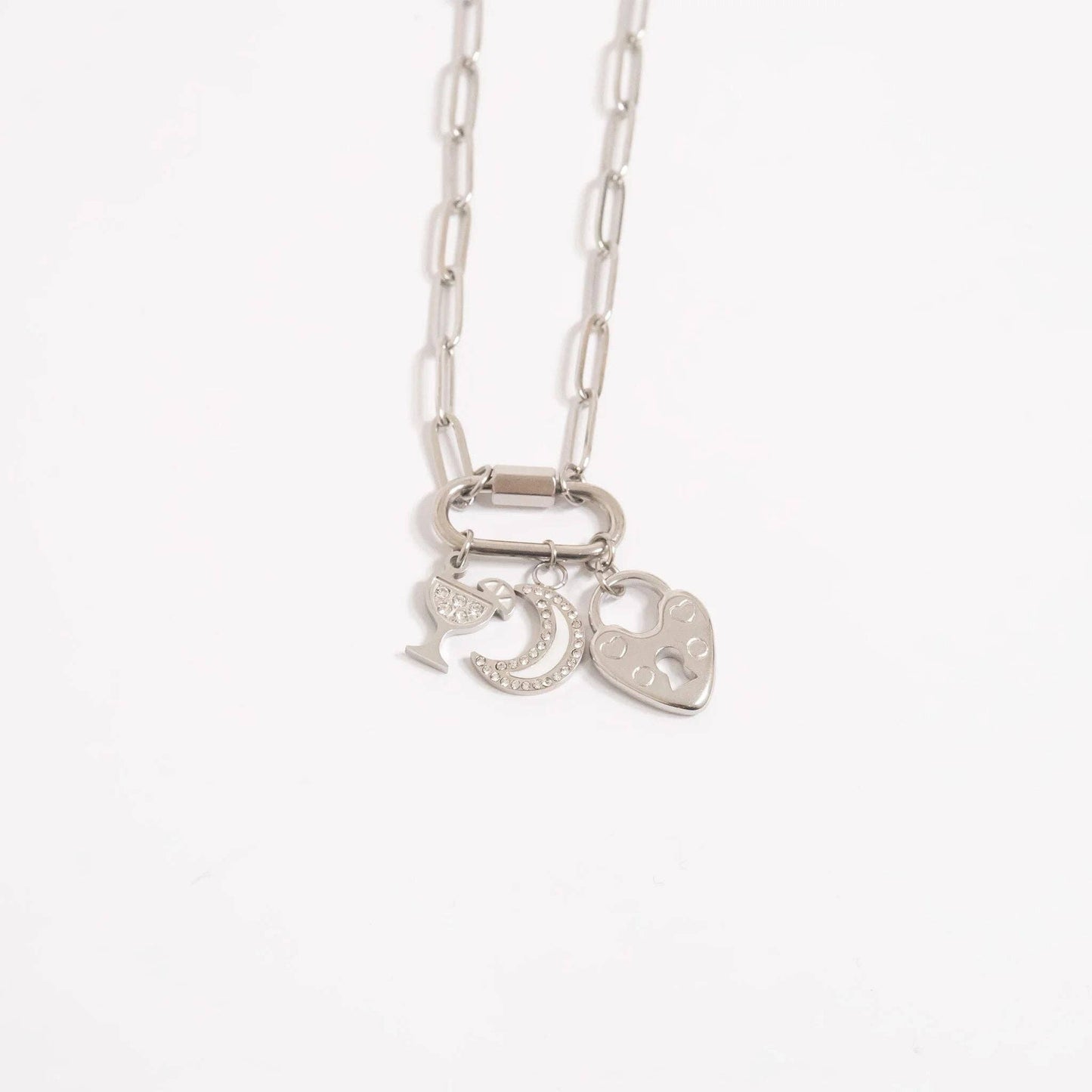 18K Gold PVD Stainless Steel Margarita Charm