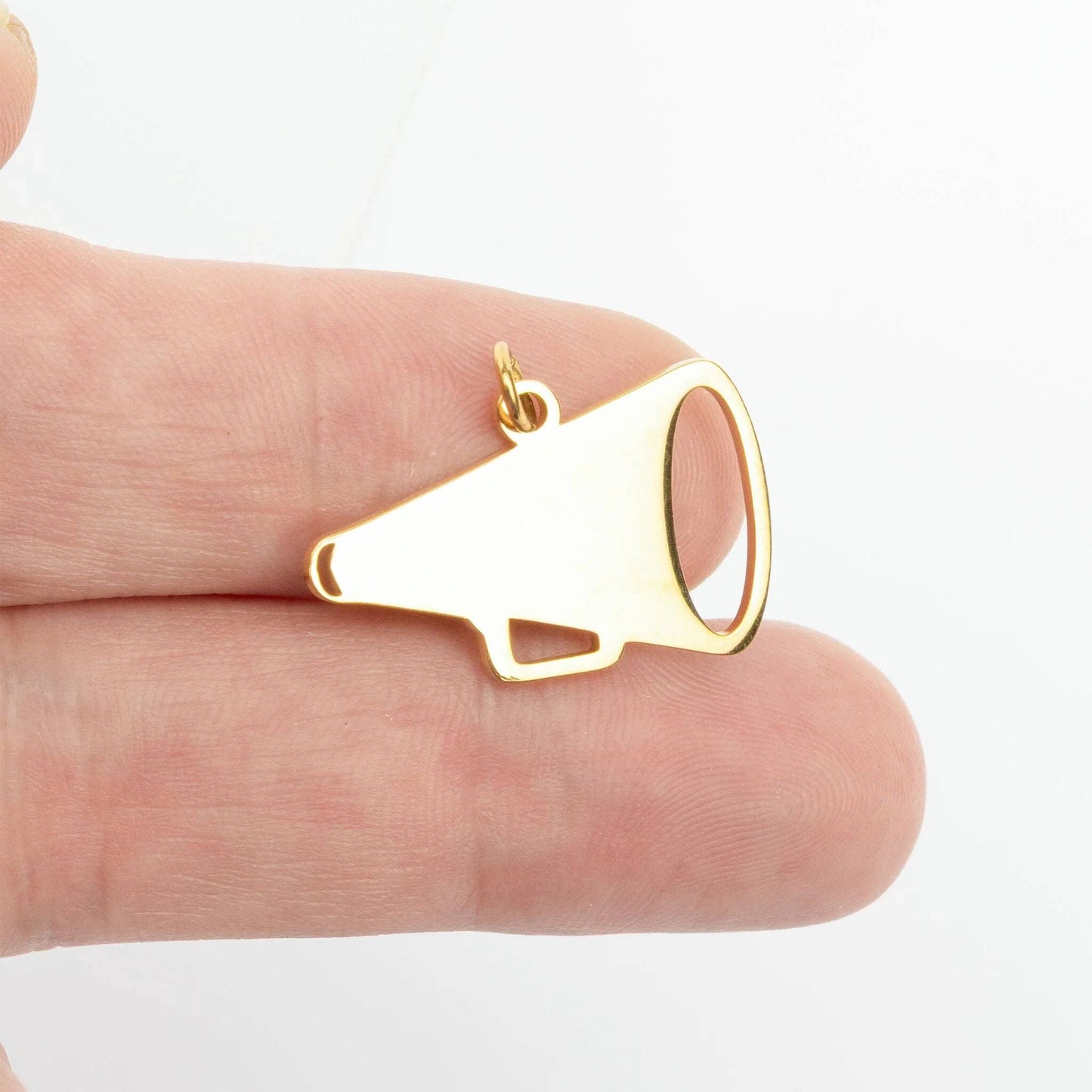 Engravable Megaphone Charm