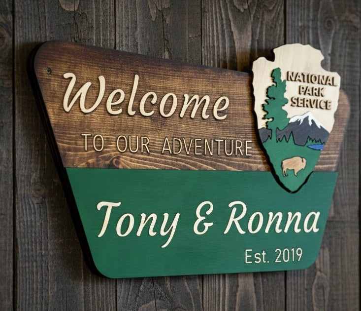 State Park Customized Sign