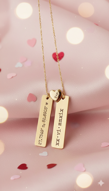 Personalized Bar Necklace